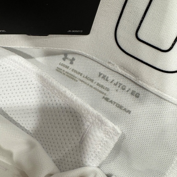 New - Under Armour Youth Boy's Open Bottom Black Piped with Braid Baseball Pant - Picture 5 of 6